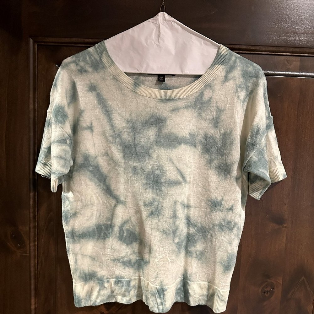Banana Republic Tie dye short sleeve sweater XS